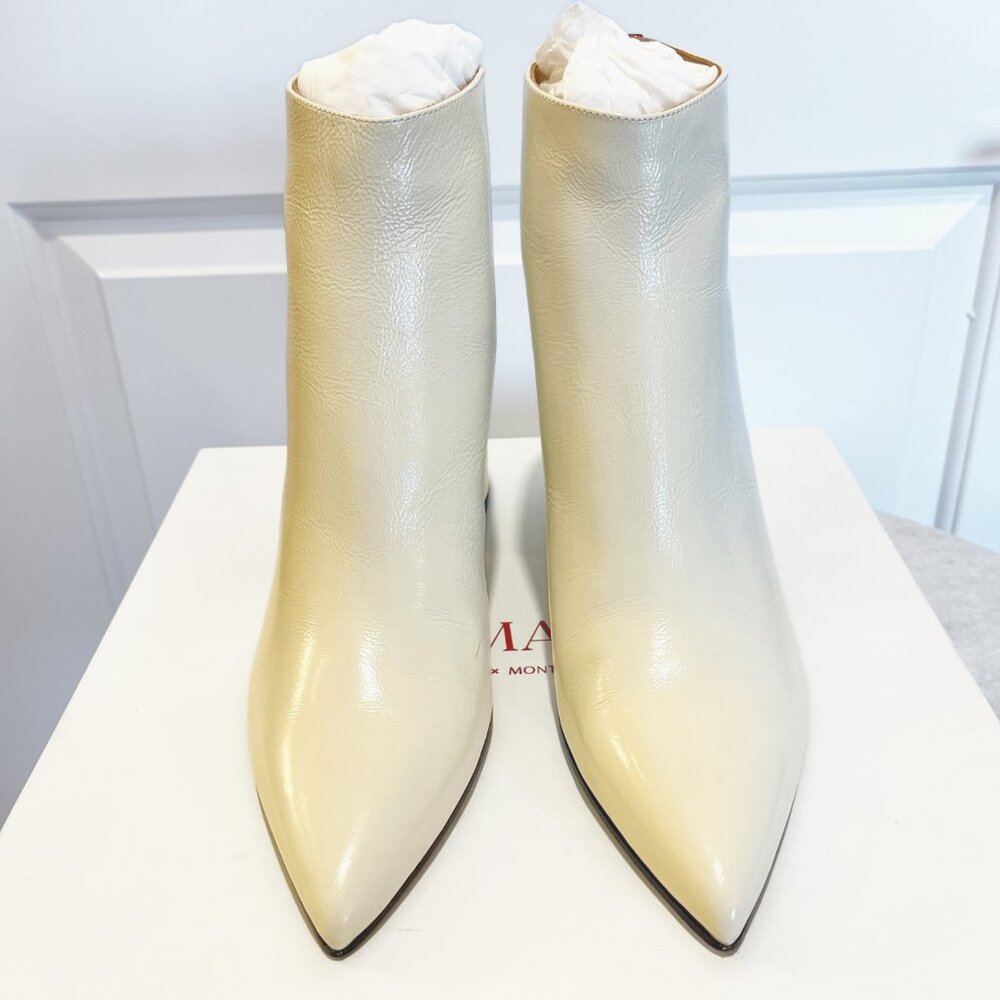 Nomasei Armada Ankle Boots in White Calfskin Leather, EU 39, NIB - Picture 5 of 16